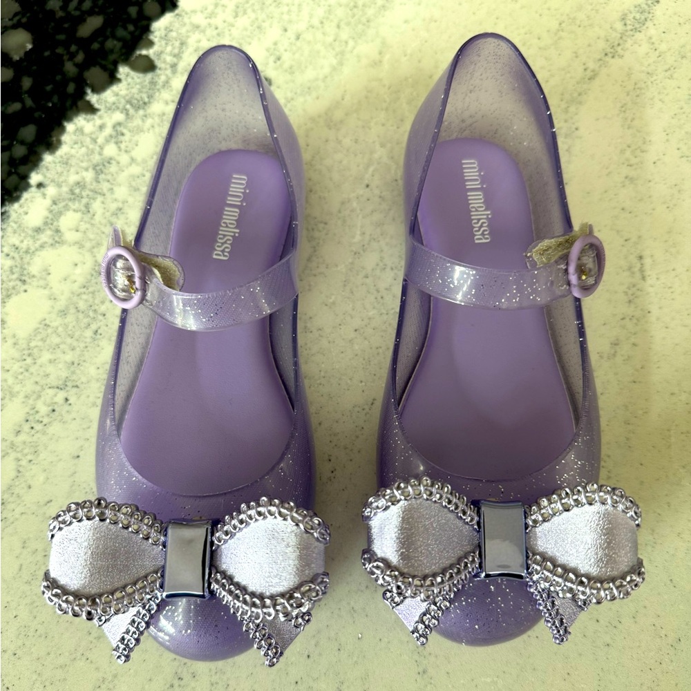 Unworn Mini Melissa Sweet Love Lilac Shoes